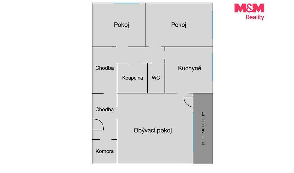 Prodej bytu 3+1 62 m², Orlová – náhled fotky 15