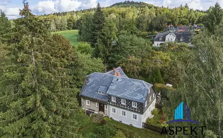 Prodej chaty/chalupy 190 m² s pozemkem 3 593 m², Krásná Lípa - Vlčí Hora, okres Děčín