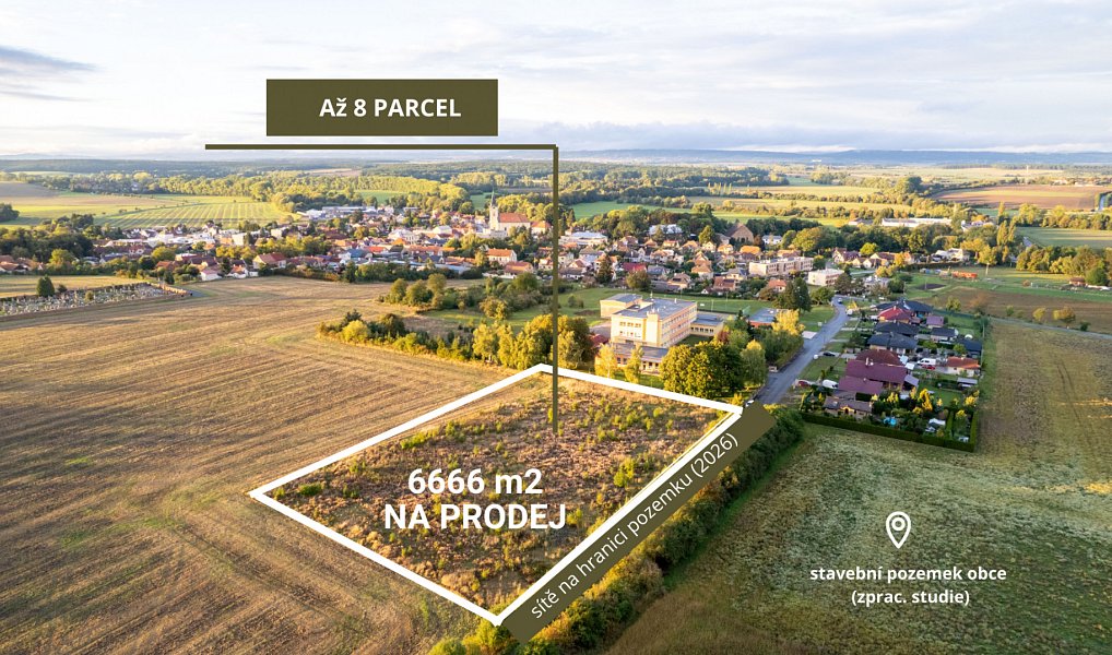 Prodej stavebního pozemku 6 666 m², Smidary – náhled fotky 3