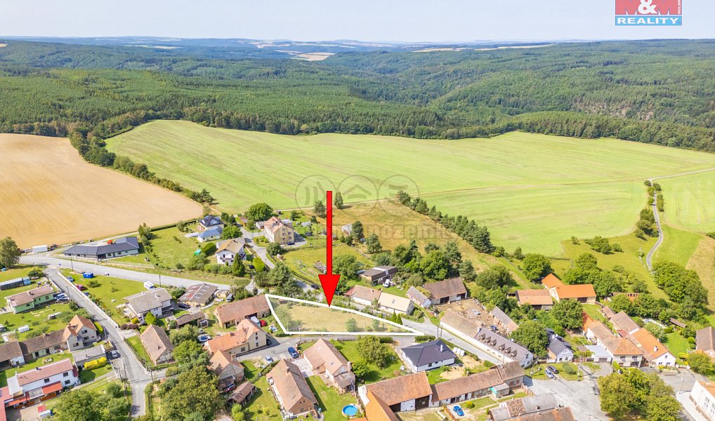 Prodej stavebního pozemku 1 217 m², Koryta – náhled fotky 15