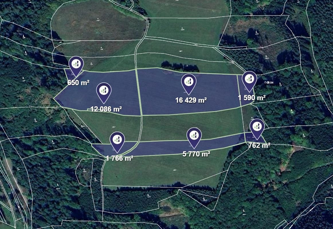 Prodej pole 39 053 m²