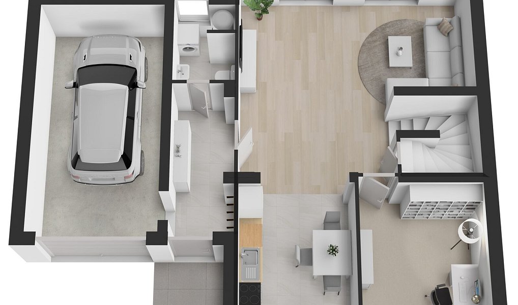 Prodej stavebního pozemku 970 m², Zdiby – náhled fotky 4