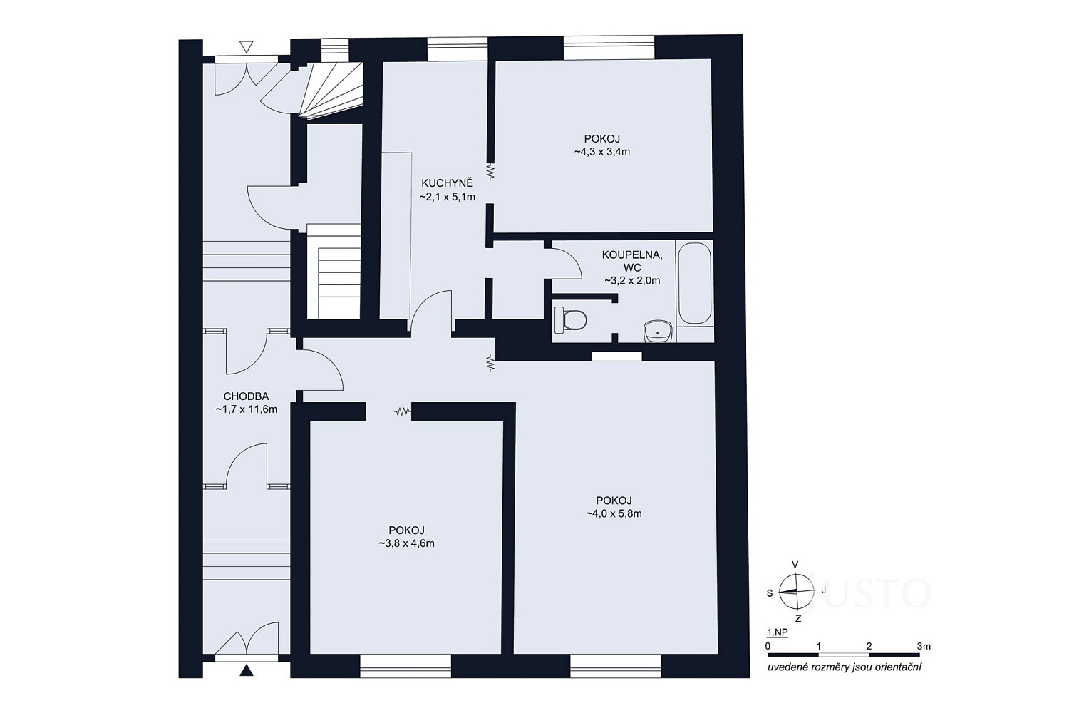 Prodej domu 130 m² s pozemkem 314 m² – fotografie 3