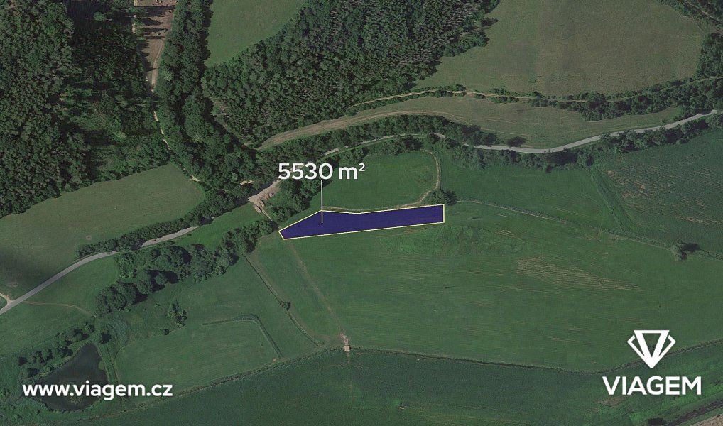 Prodej pole 1 382 m², Městečko Trnávka – náhled fotky 2