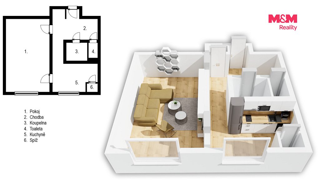 Prodej bytu 1+1 36 m², Karviná – náhled fotky 9