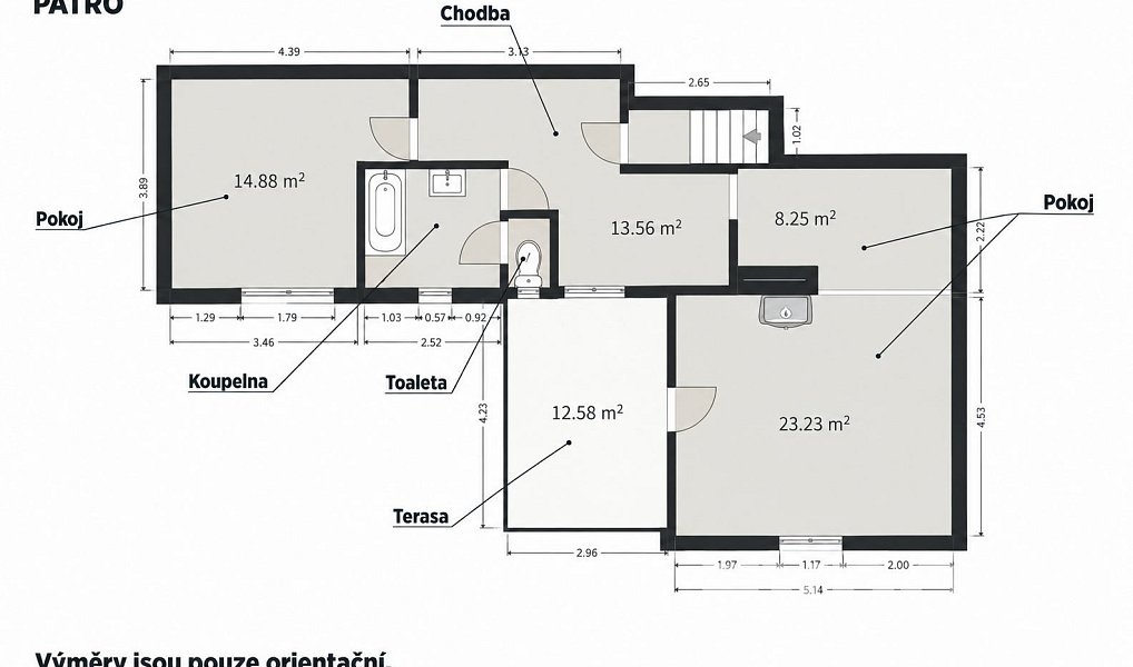 Prodej domu 205 m² s pozemkem 708 m², Lnáře – náhled fotky 15