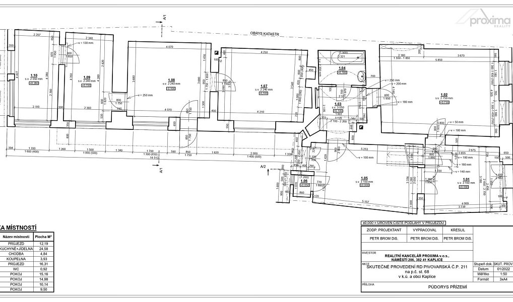 Prodej domu 160 m² s pozemkem 354 m², Kaplice – náhled fotky 24