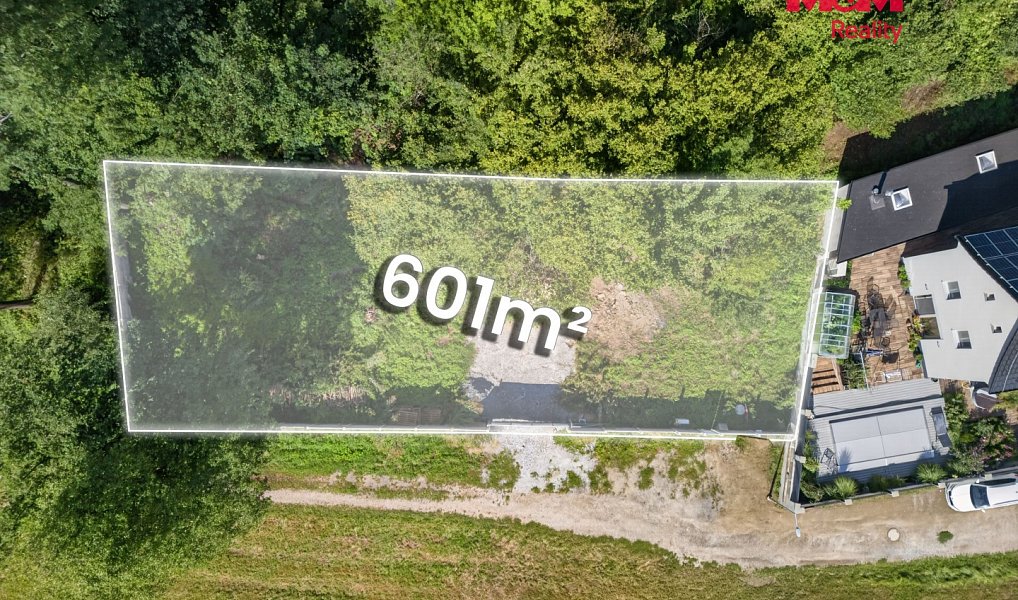Prodej stavebního pozemku 601 m², Nová Včelnice – náhled fotky 2