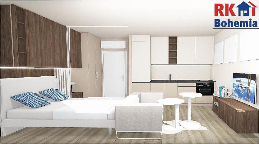Pronájem bytu 1+kk 23 m² – fotografie 4