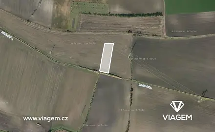 Prodej pole 661 m², Krakovany, okres Kolín
