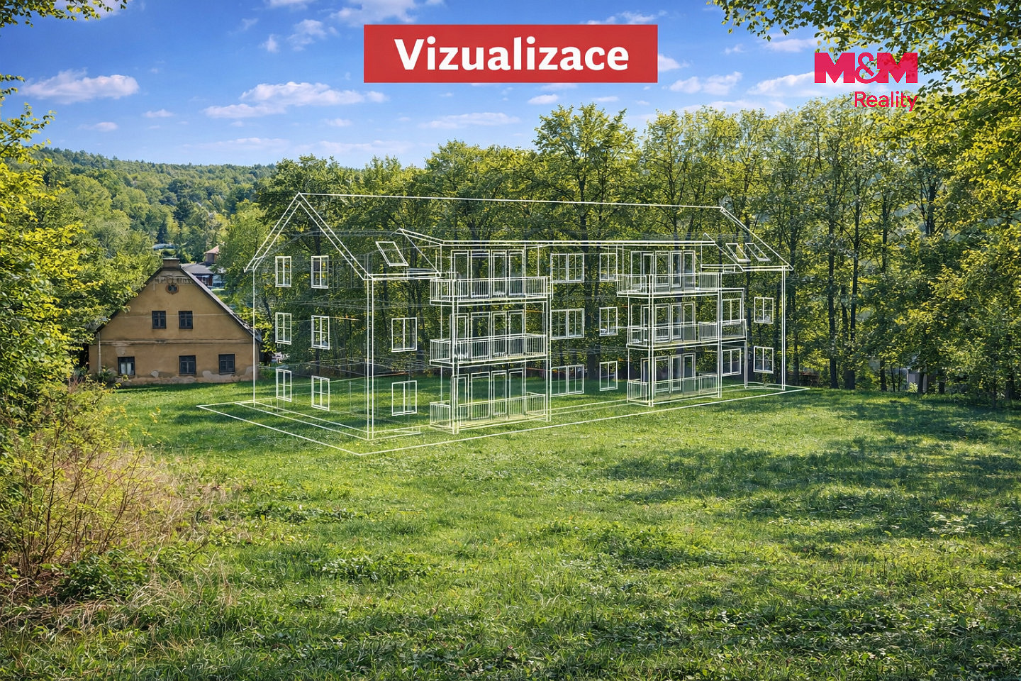 Prodej stavebního pozemku 4 130 m² – fotografie 5