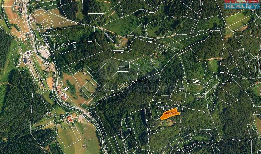 Prodej lesa 3 244 m², Halenkov – náhled fotky 4
