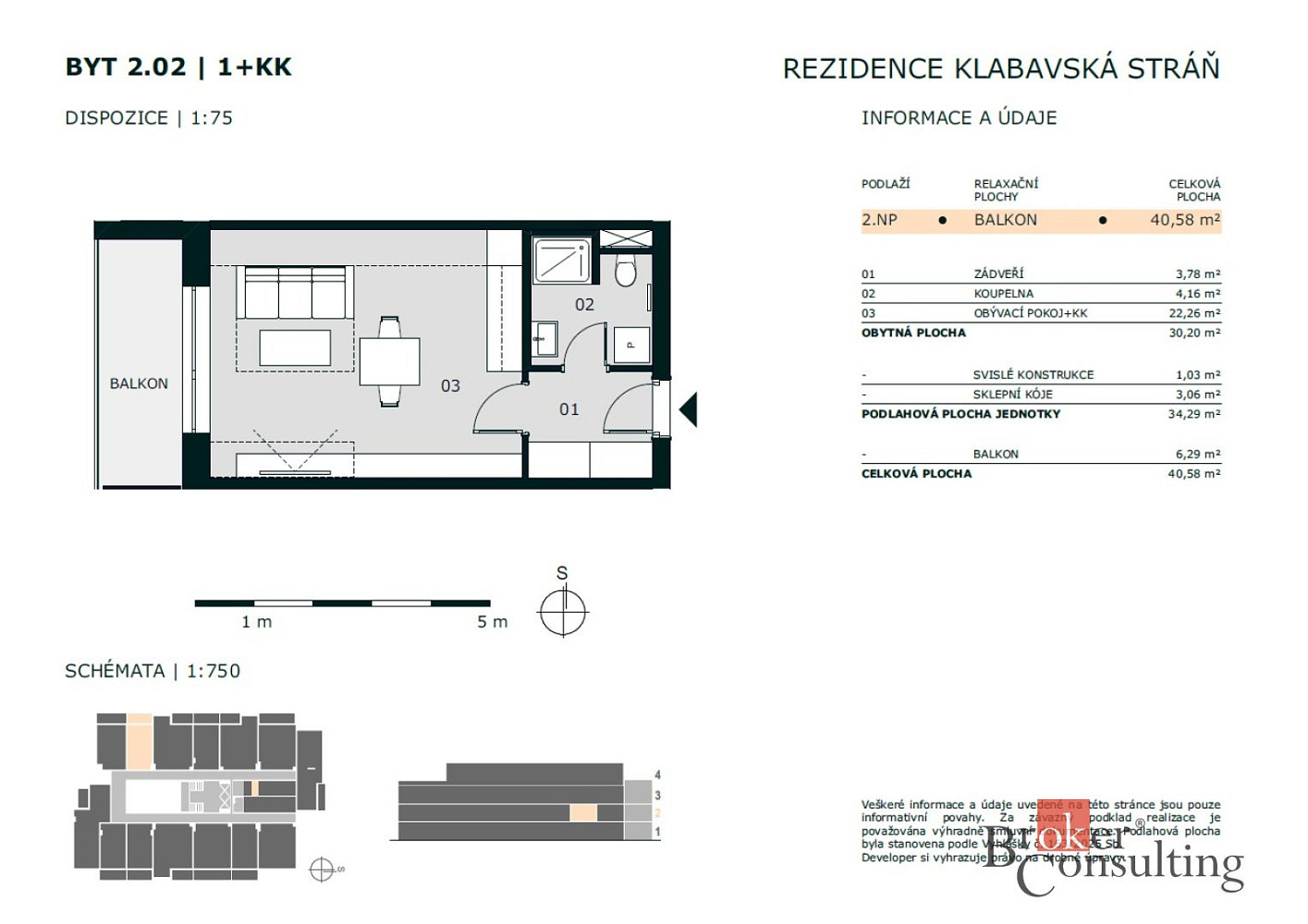 Prodej bytu 1+kk 41 m² – fotografie 5