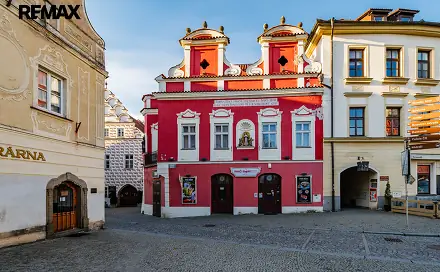 Prodej nájemního domu, činžáku 266 m², Žižkovo nám., Tábor