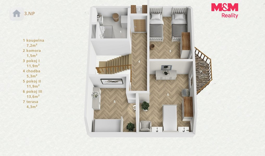 Prodej domu 169 m² s pozemkem 291 m², Lubenec – náhled fotky 15