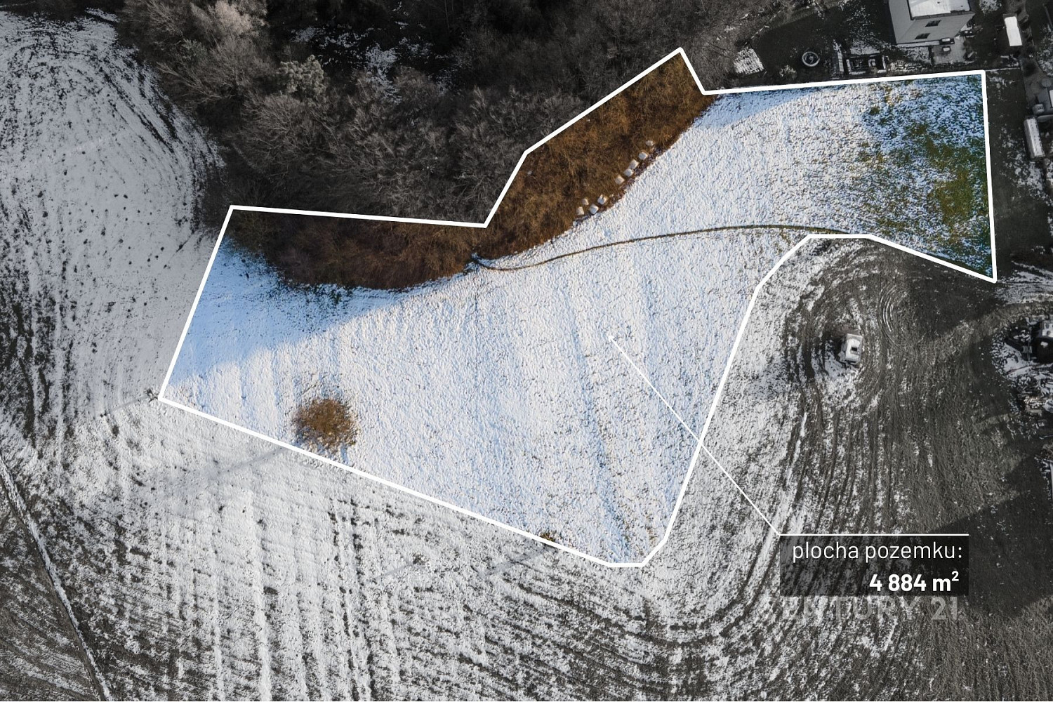 Prodej stavebního pozemku 4 884 m²