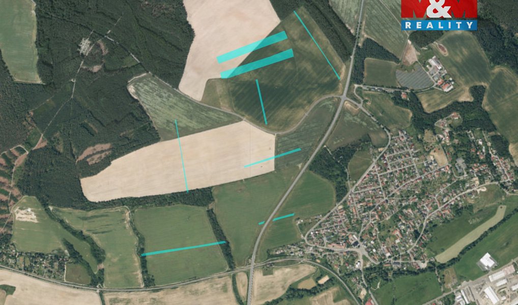 Prodej pole 55 404 m², Třemošná – náhled fotky 3