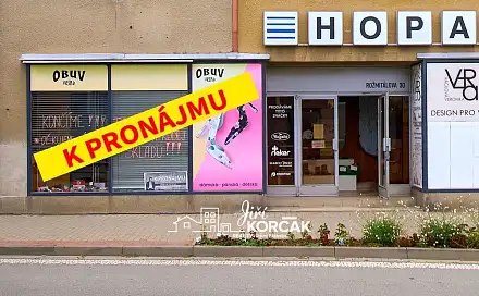 Pronájem obchodních prostor 72 m²