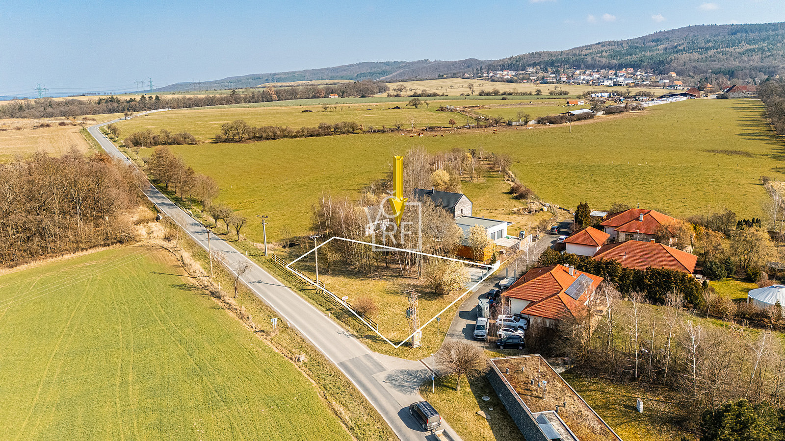 Prodej stavebního pozemku 1 419 m² – pohled 6