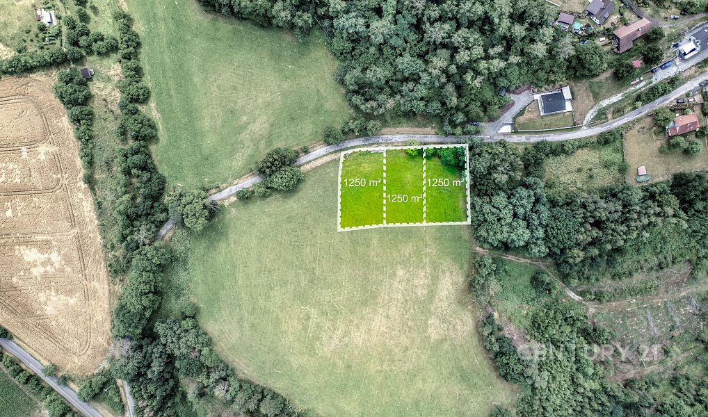 Prodej stavebního pozemku 1 250 m², Bělá pod Bezdězem – náhled fotky 3