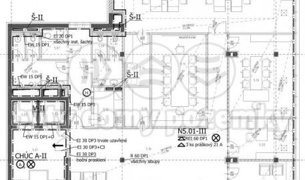 Pronájem kanceláře 373 m², Praha – náhled fotky 20