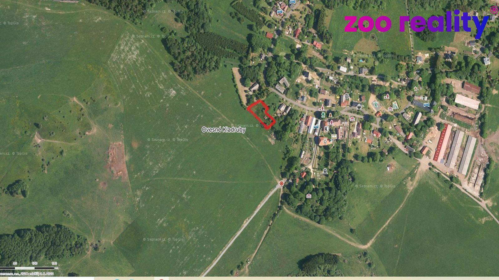 Prodej stavebního pozemku 1 161 m² – pohled 3