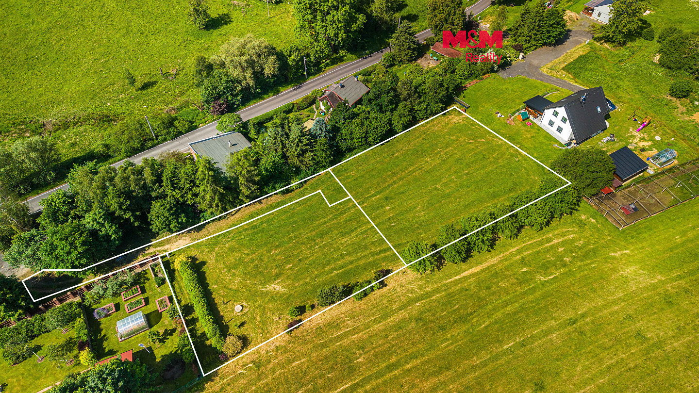 Prodej stavebního pozemku 3 456 m²