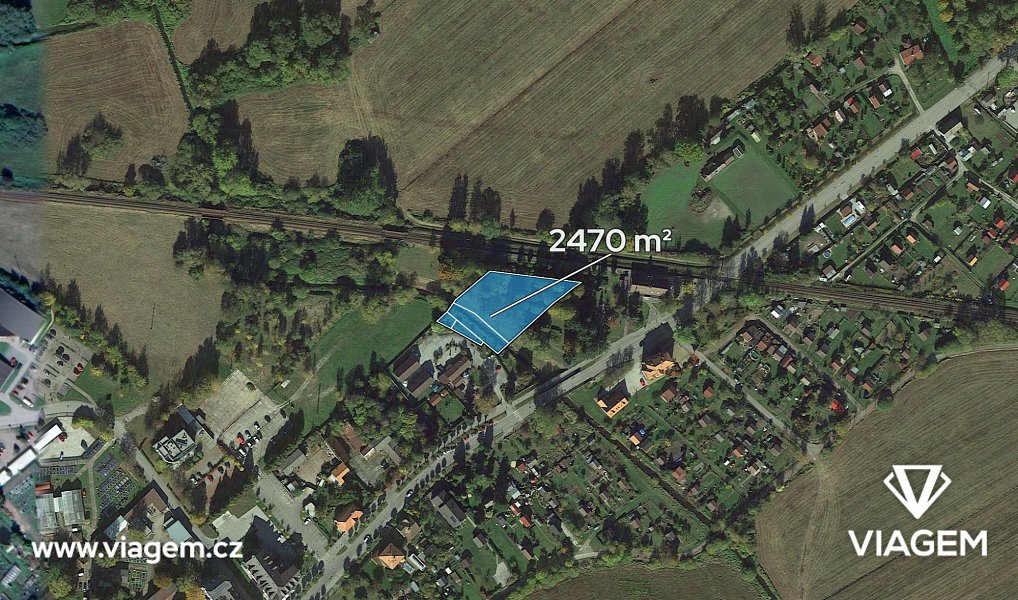 Prodej zahrady 576 m², Třeboň – náhled fotky 2