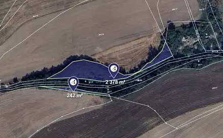 Prodej pozemku 2 620 m², Liběšice, okres Louny