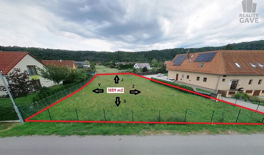 Prodej stavebního pozemku 1 059 m², Hlásná Třebaň – náhled fotky 5