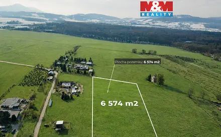 Prodej stavebního pozemku 6 574 m², Frýdek-Místek - Místek