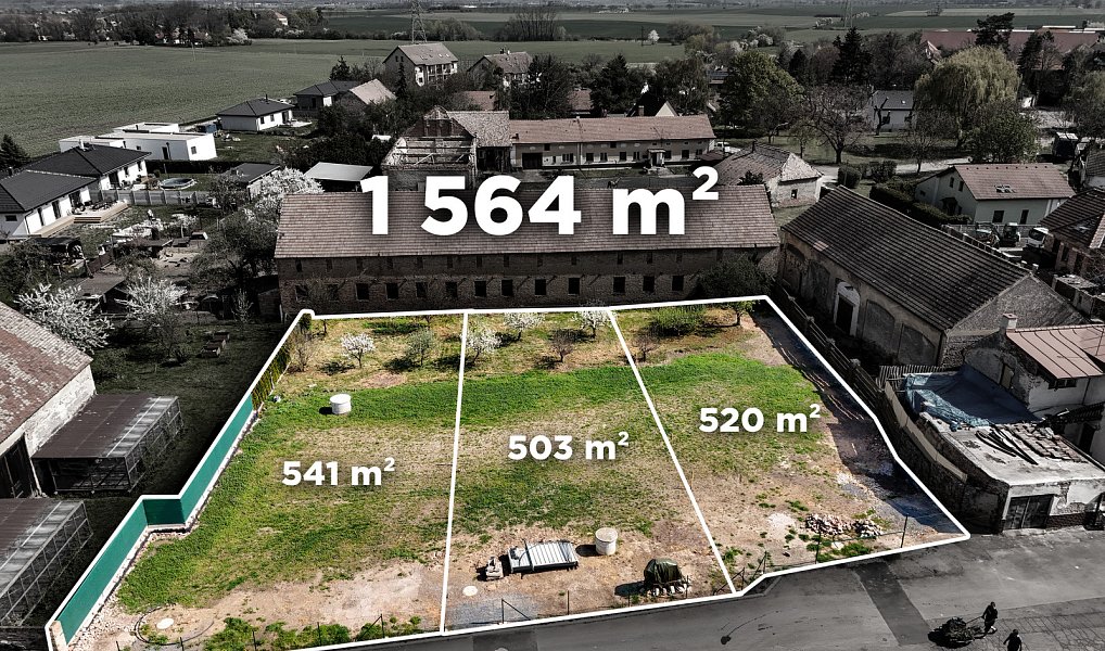 Prodej stavebního pozemku 1 564 m², Brázdim – fotka 1 z 20