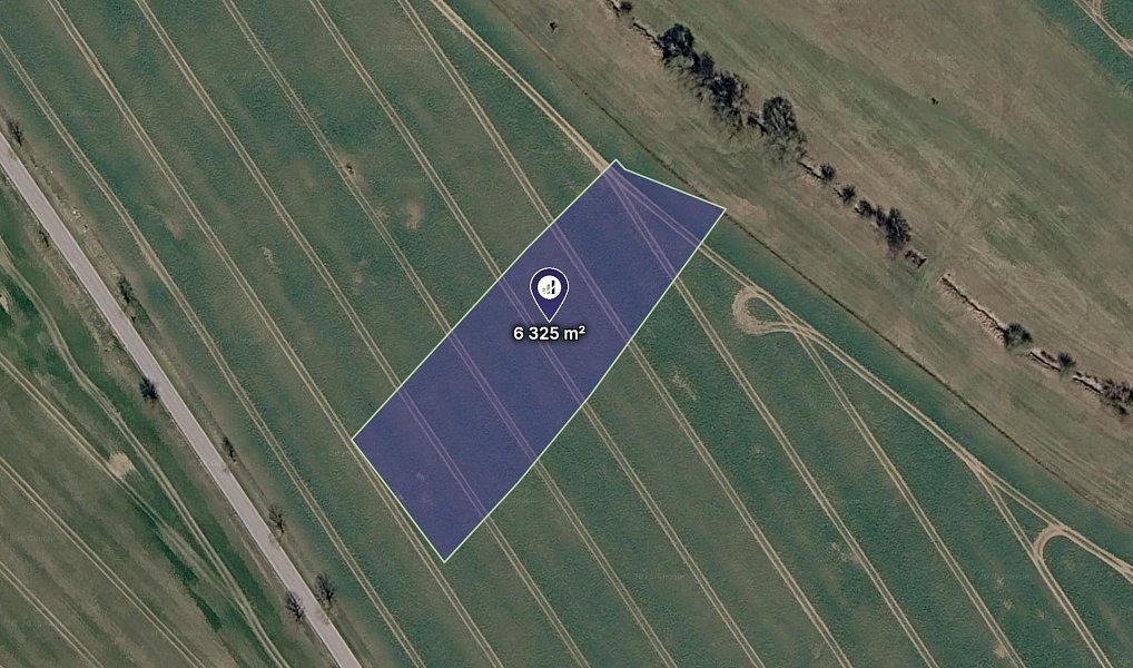 Prodej pole 935 m², Mladá Vožice – fotka 1 z 4