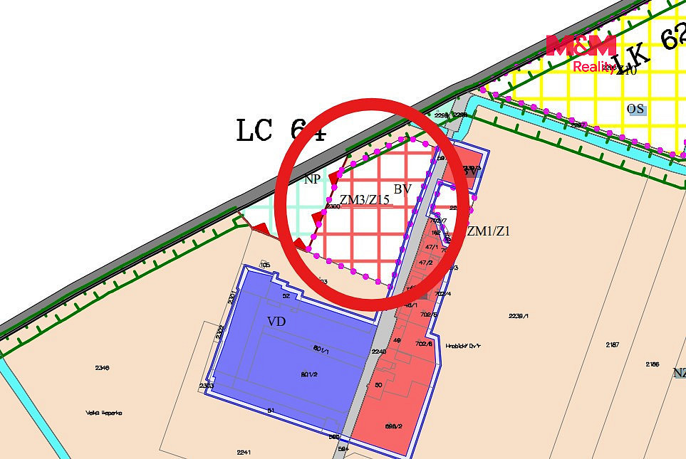 Prodej stavebního pozemku 811 m² – fotografie 5