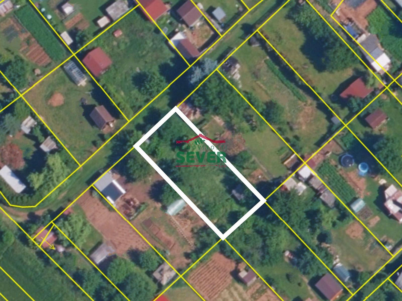 Prodej zahrady 390 m² – fotografie 5
