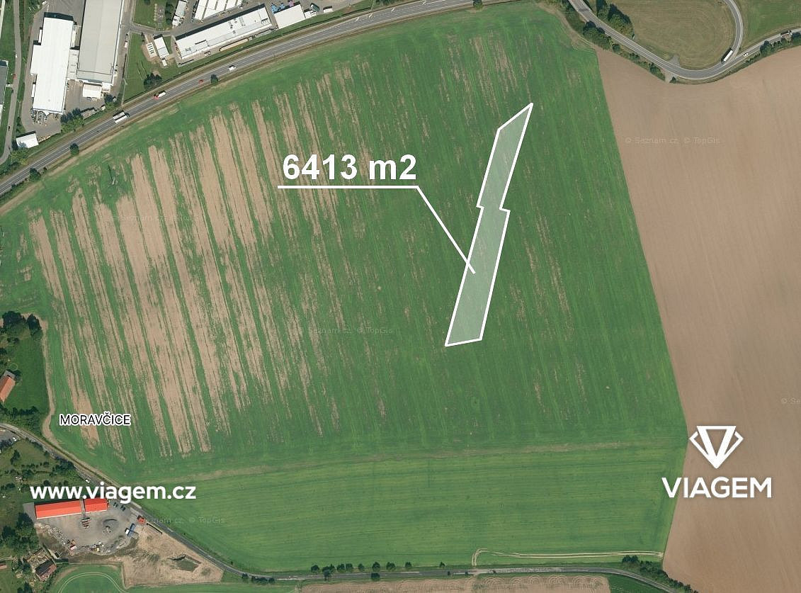 Prodej pole 1 068 m²
