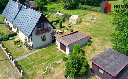 Prodej chaty/chalupy 60 m² s pozemkem 1 048 m², Město Albrechtice - Česká Ves, okres Bruntál