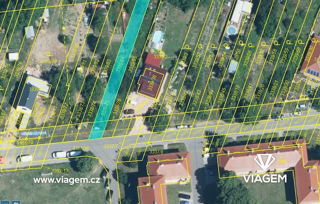 Prodej stavebního pozemku 80 m²