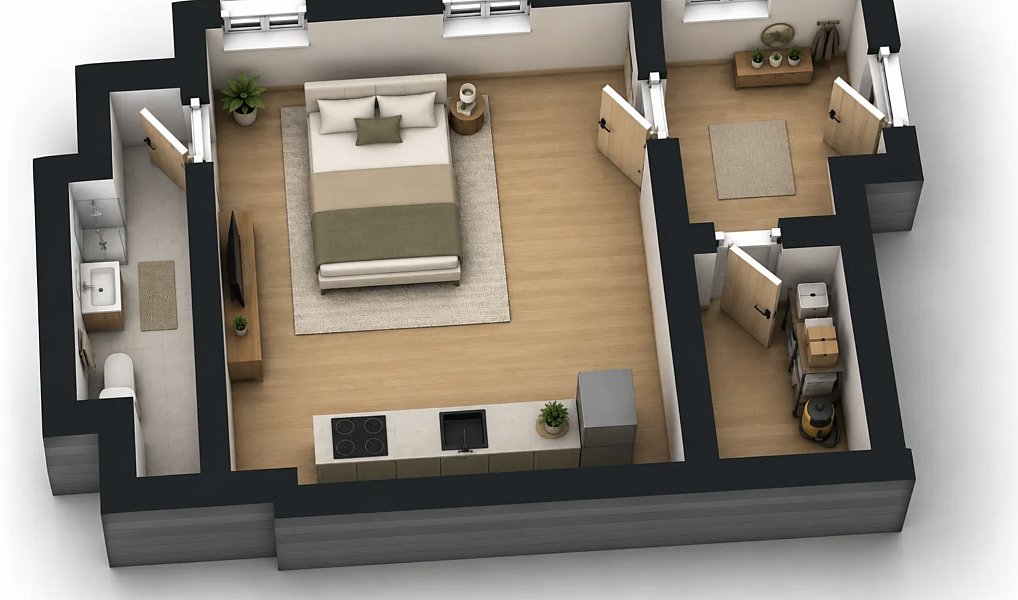 Prodej bytu 1+kk 27 m², Prostějov – náhled fotky 5