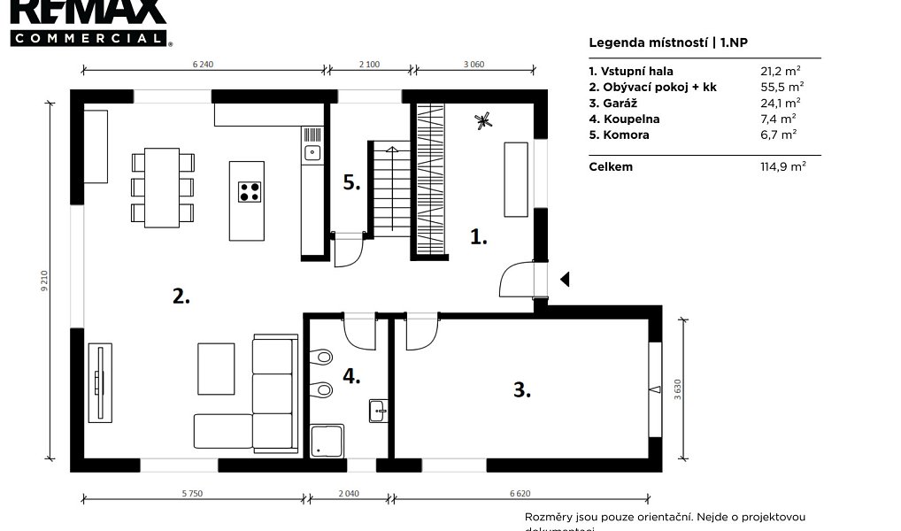 Prodej domu 220 m² s pozemkem 726 m², Polerady – náhled fotky 4