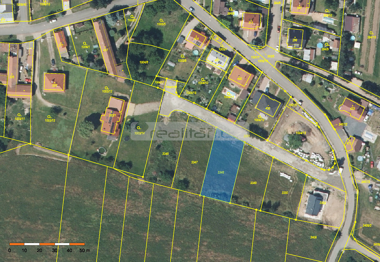 Prodej stavebního pozemku 891 m²