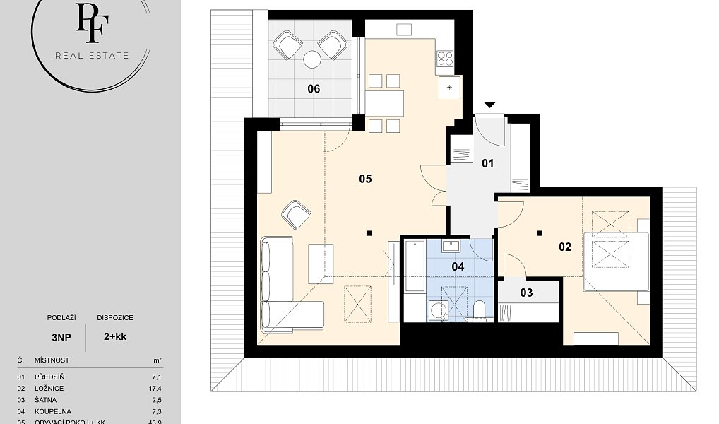 Prodej bytu 2+kk 78 m², Benátky nad Jizerou – náhled fotky 23