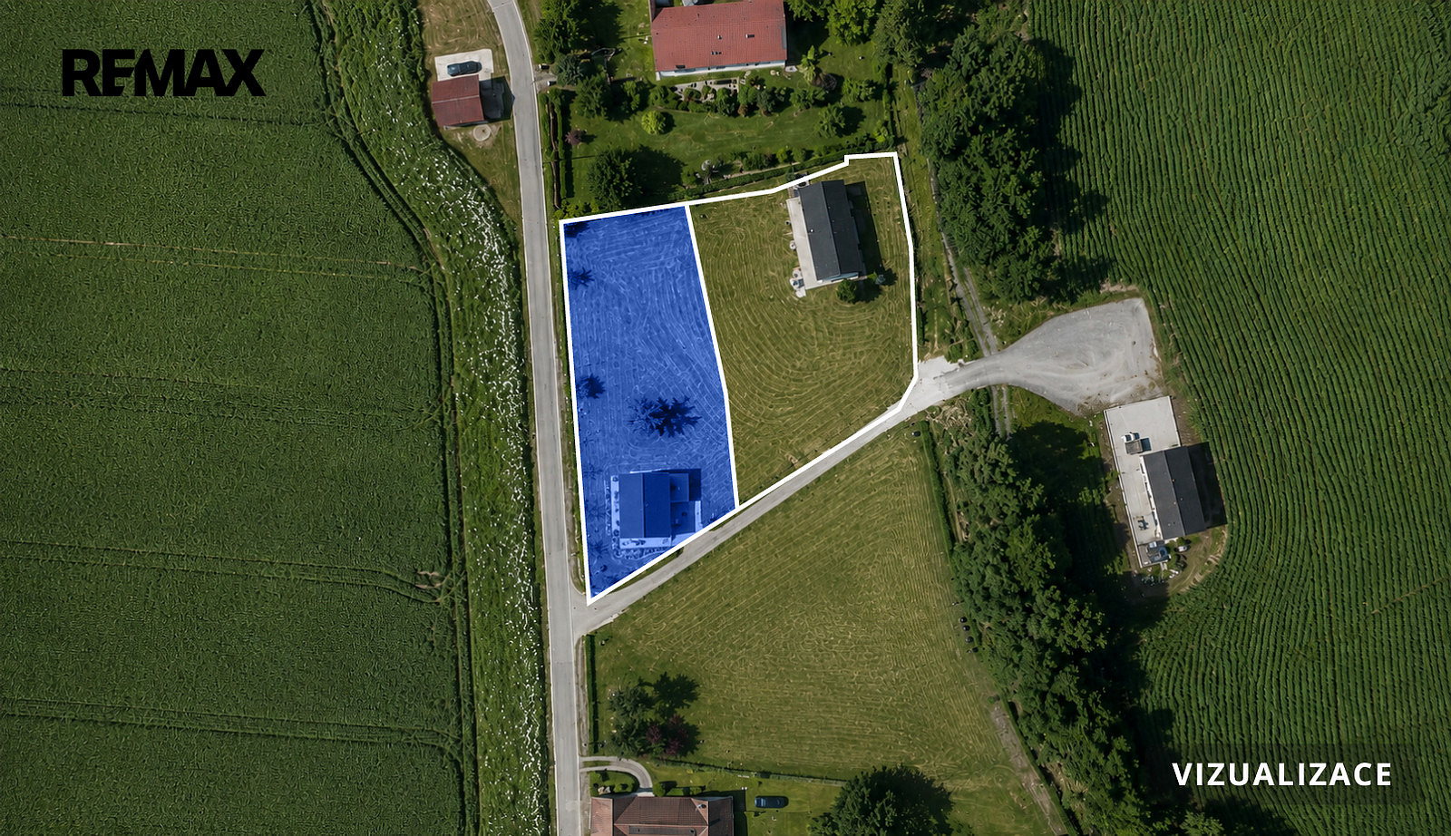 Prodej stavebního pozemku 1 244 m² – fotografie 2