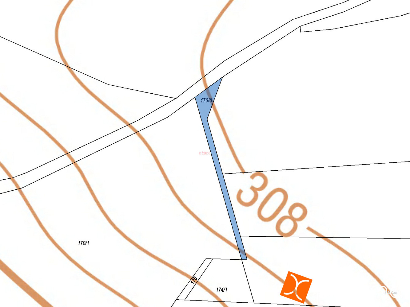 Prodej pole 52 m² – pohled 3