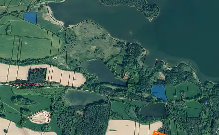 Prodej pozemku 5 279 m², Kadov, okres Strakonice