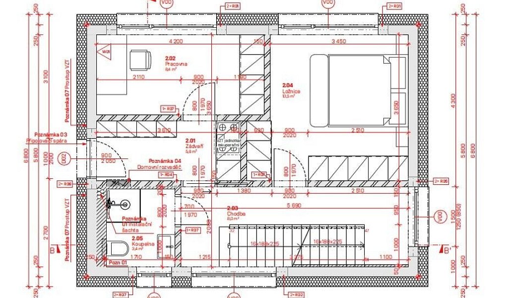 Prodej domu 154 m² s pozemkem 950 m², Troubsko – náhled fotky 17