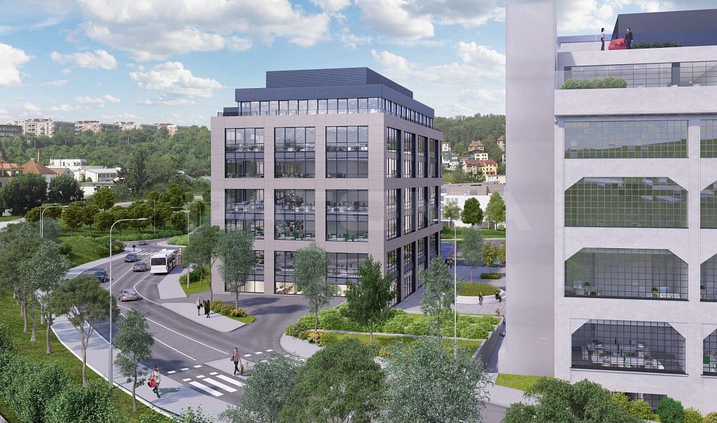 Pronájem kanceláře 202 m², Praha – náhled fotky 2