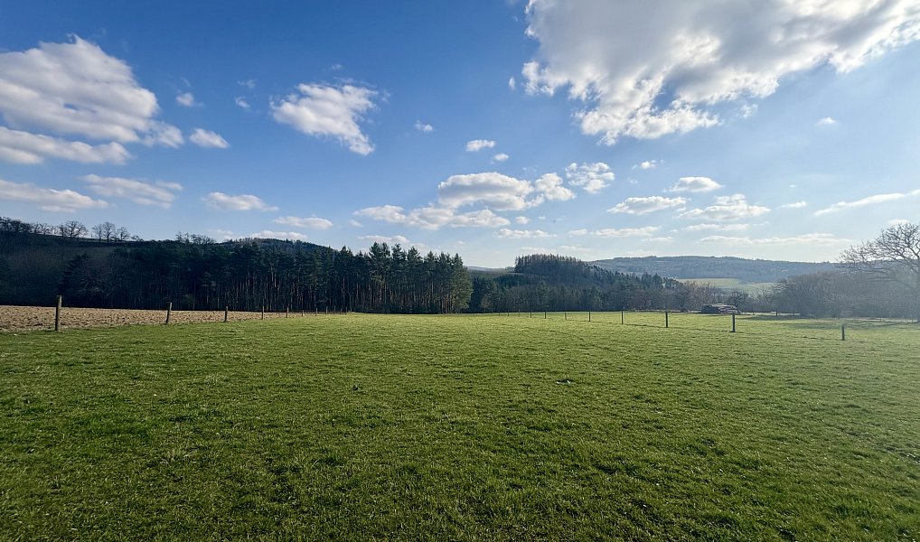 Prodej stavebního pozemku 9 213 m², Vysoký Chlumec – náhled fotky 3