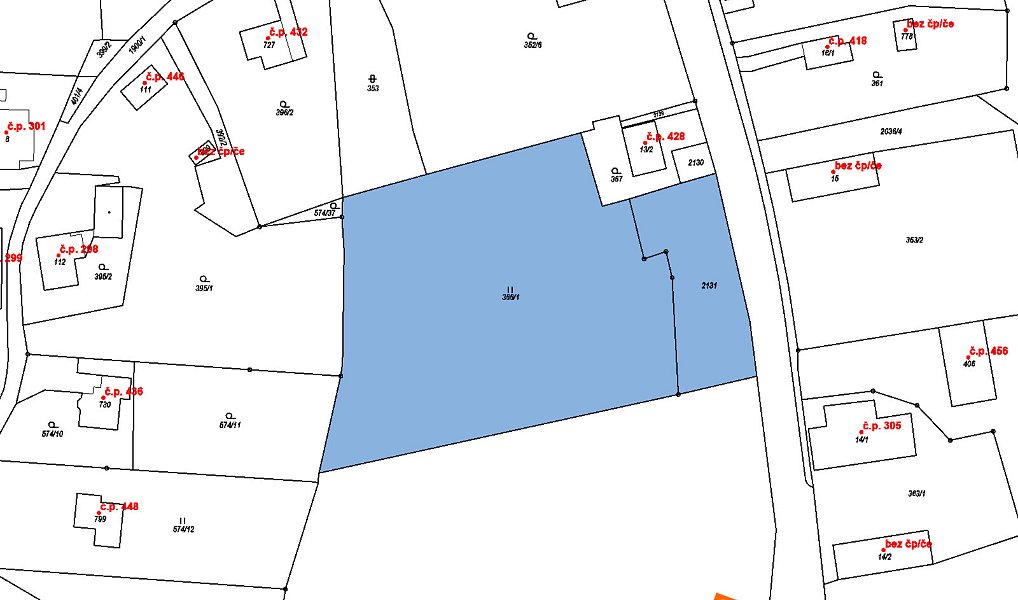 Prodej stavebního pozemku 5 736 m², Světlá Hora – náhled fotky 3