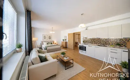 Prodej bytu 1+kk 38 m², V Zákoutí, Kutná Hora - Karlov